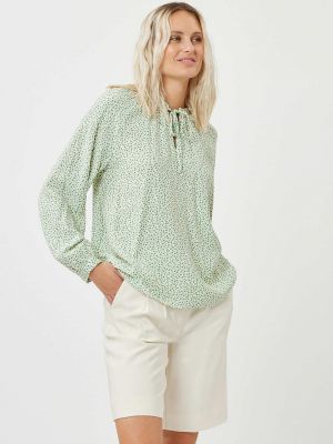 Блузка Minimum зеленая
