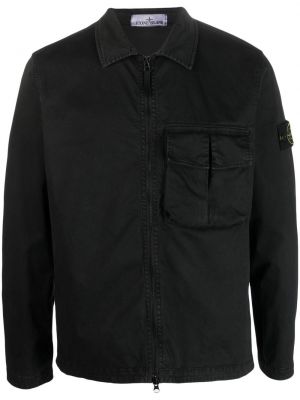 Jacka Stone Island svart