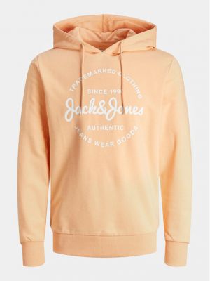 Bluza Jack&jones pomarańczowa