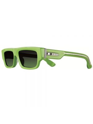 Okulary przeciwsłoneczne w serca Chrome Hearts zielone