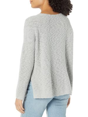 Пуловер с жемчугом с v-образным вырезом Eileen Fisher