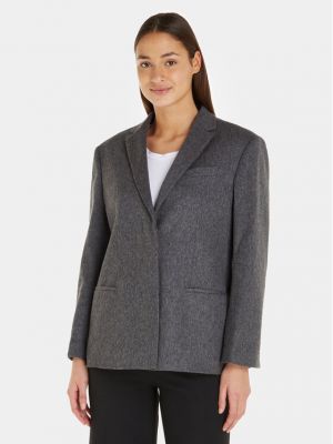 Серый пиджак Calvin Klein
