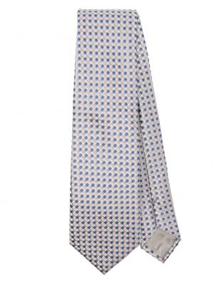 Selyem nyakkendő Giorgio Armani kék
