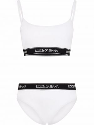 Bikini Dolce & Gabbana blanco