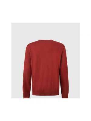 Sweter z dżerseju Pepe Jeans czerwony