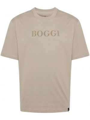 Bombažna majica Boggi Milano