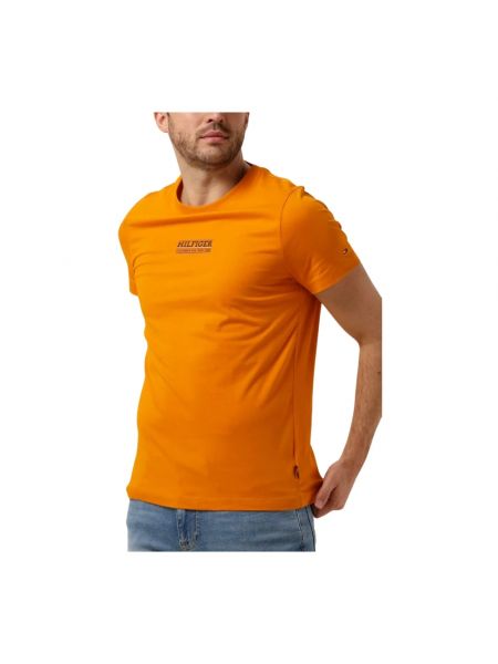 Poloshirt Tommy Hilfiger orange