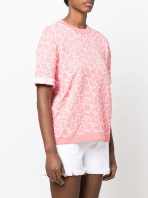 Tričko Jacob Cohen růžové