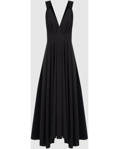 Вечірня сукня з вирізом Brunello Cucinelli, чорне