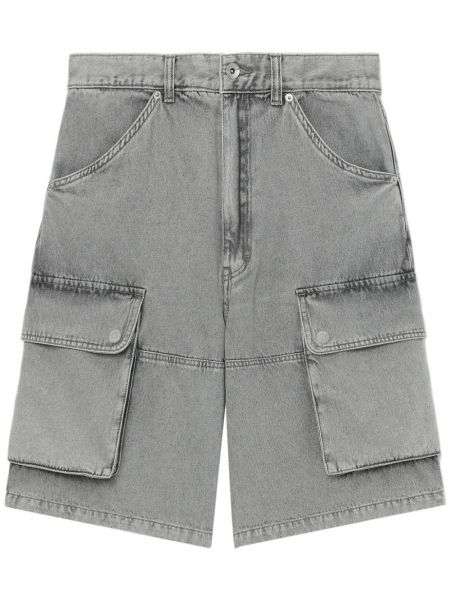 Denimshorts Five Cm grå