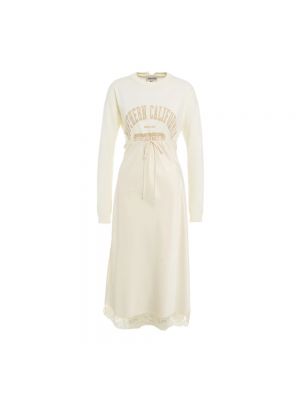 Sukienka długa Semicouture biała