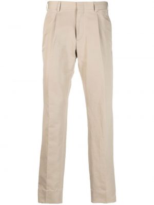 Pantalon droit plissé Brioni beige