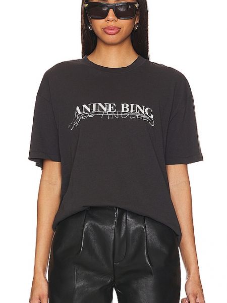 T-shirt Anine Bing noir