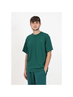Koszulka z długim rękawem Adidas Originals zielona