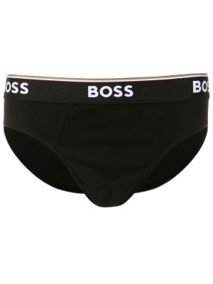 Pruhované boxerky Boss šedé