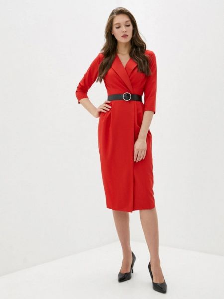 Платье Avemod красное