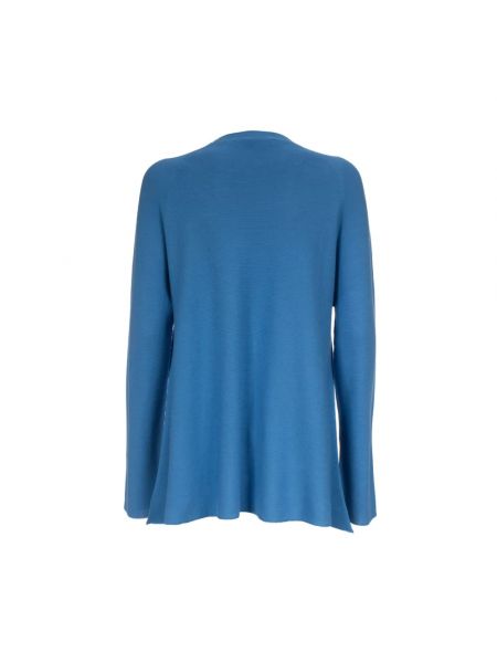 Camisa de algodón Le Tricot Perugia azul