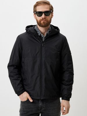 Утепленная демисезонная куртка Tommy Hilfiger черная