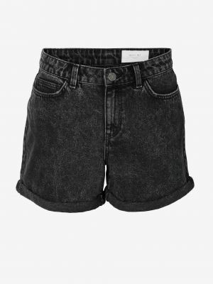 Pantaloni scurți din denim Noisy May negru