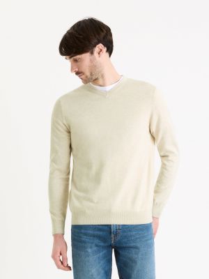 Bombažni pulover Celio