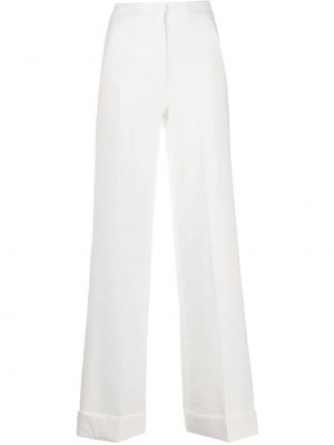 Pantalones de cintura alta Blanca Vita blanco