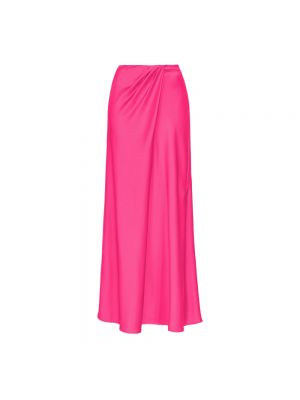 Długa spódnica Pinko różowa