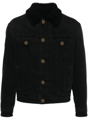 Džínová bunda Versace černá