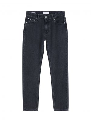 Boyfriend traperice bootcut Calvin Klein Jeans crna
