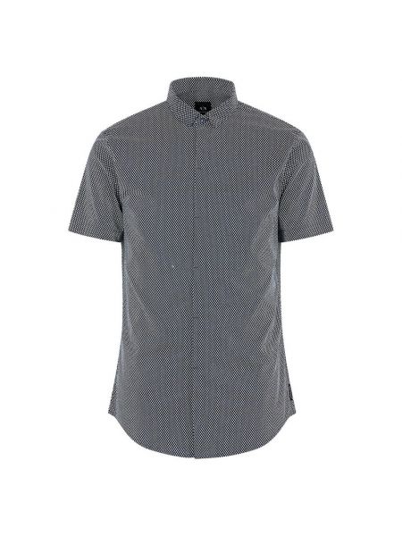 Рубашка с длинным рукавом Armani Exchange серая