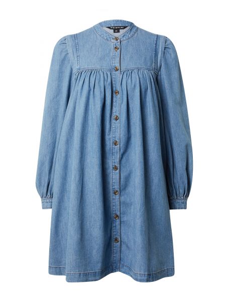 Košeľové šaty Whistles modrá