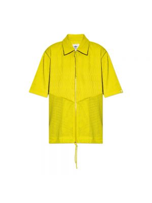 Bluse mit reißverschluss Adidas Originals grün