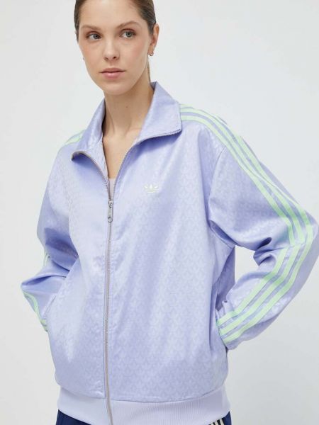 Bluza rozpinana Adidas Originals niebieska