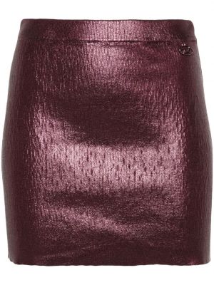 Mini sukně Diesel fialové