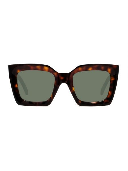 Okulary przeciwsłoneczne w grochy w geometryczne wzory Céline