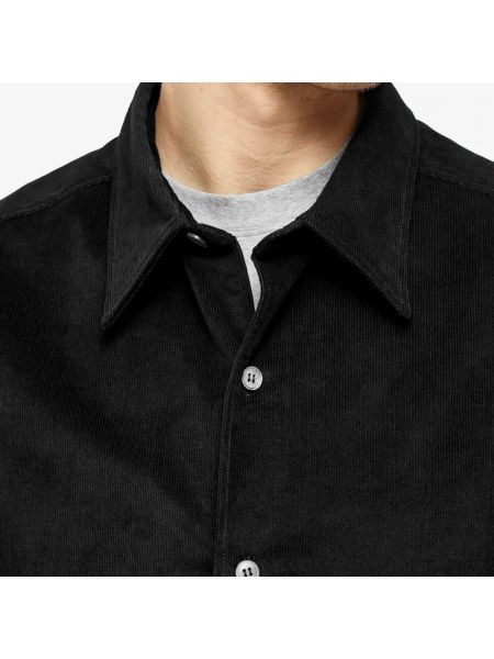 Вельветовая рубашка Studio Nicholson черная