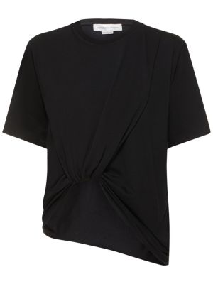 T-shirt en coton Victoria Beckham noir