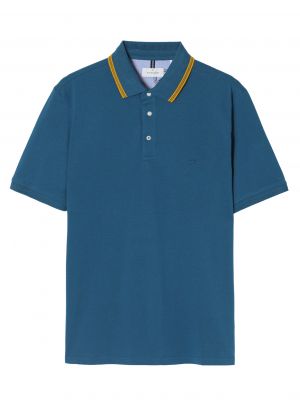 Megztas polo marškinėliai Tatuum mėlyna