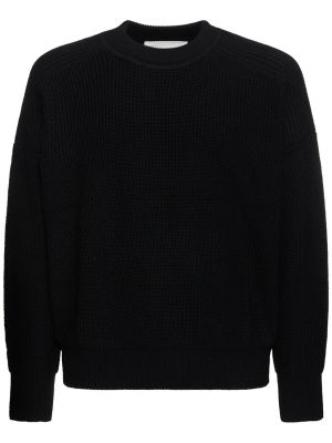 Вълнен пуловер Marant черно