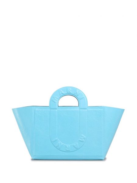 Nakupovalna torba Marni modra