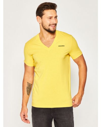 Camicia Dsquared2 Underwear, giallo