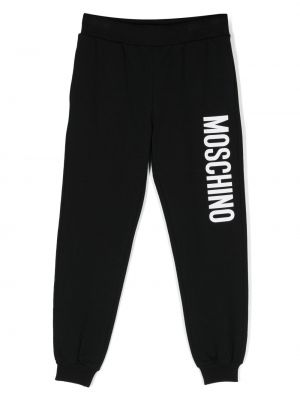 Bukser for piger Moschino Kids sort