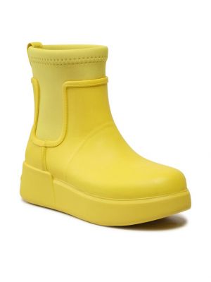 Stivali di gomma Calvin Klein giallo