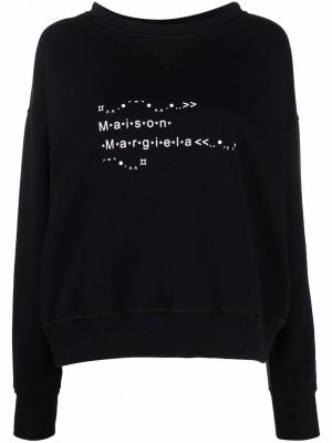 Raštuotas džemperis Maison Margiela juoda