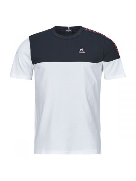 Tričko s krátkými rukávy Le Coq Sportif bílé