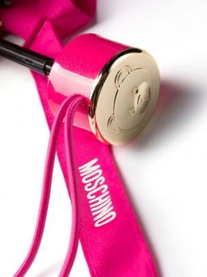 Lietussargs ar apdruku Moschino rozā