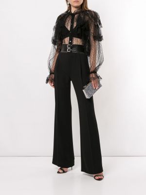 Chemise à volants Dolce & Gabbana noir