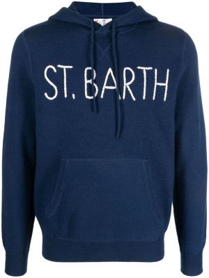 Woll hoodie mit stickerei Mc2 Saint Barth