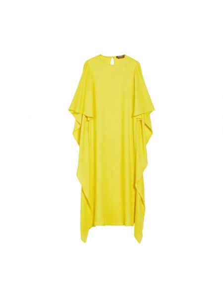 Sukienka midi Max Mara żółta