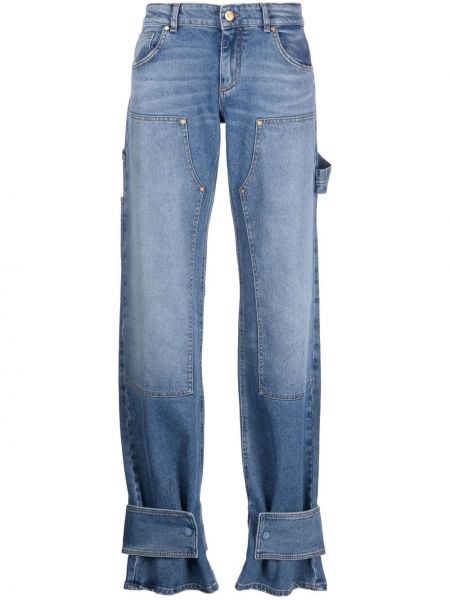 Nødlidende straight jeans Blumarine blå