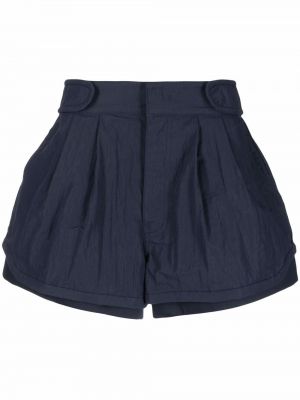Shorts mit plisseefalten Juun.j blau